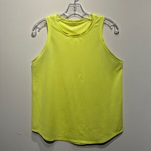 Lululemon Athletica Neon Yellow Tank Top
